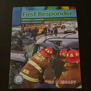 First Responder Textbook — Green and Blue Cover